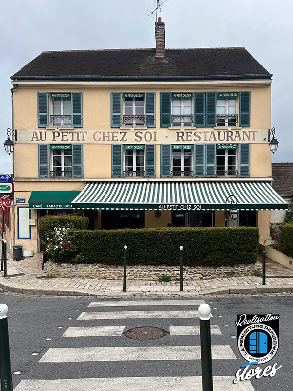 Pose de toiles de stores CHR dans les Yvelines - La Fermeture Parisienne
