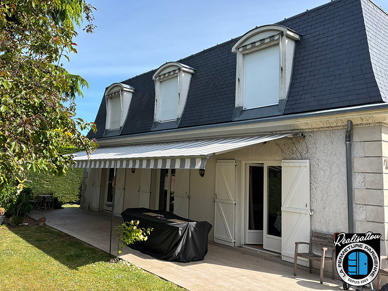 Stores banne de terrasse et de balcon - Yvelines 78 - Hauts-de-Seine- La Fermeture Parisienne