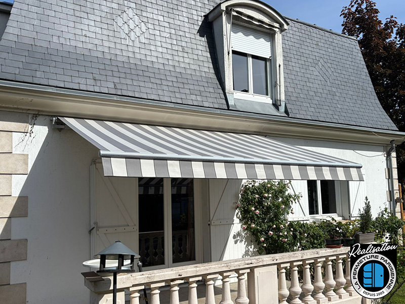 Stores banne de terrasse et de balcon - Yvelines 78 - Hauts-de-Seine- La Fermeture Parisienne